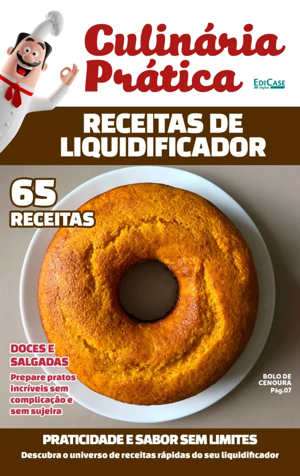 Culinária Prática Ed. 52 - Receitas de Liquidificador - Doces