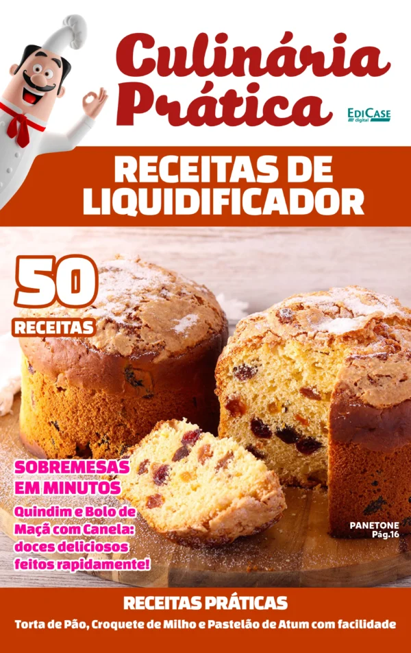Culinária Prática Ed. 53 - Receitas de Liquidificador