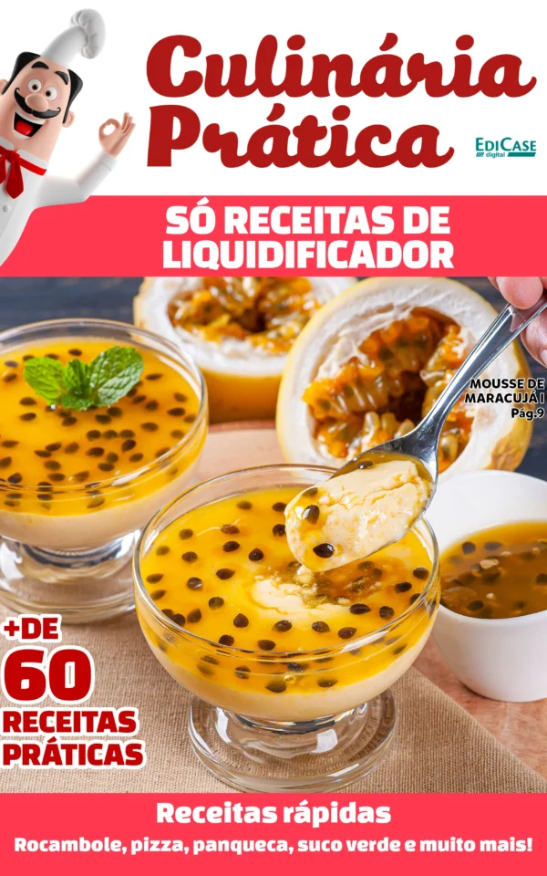 Culinária Prática Ed. 54 – Só Receitas de Liquidificador