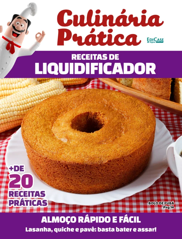 Culinária Prática Ed. 55 - Receitas de Liquidificador